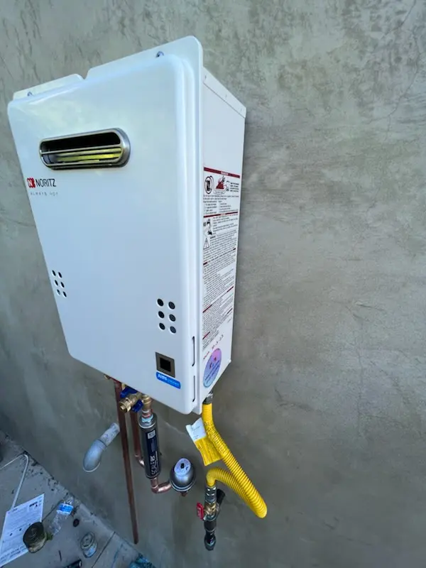 Tankless water heater installation for Avonmore homes